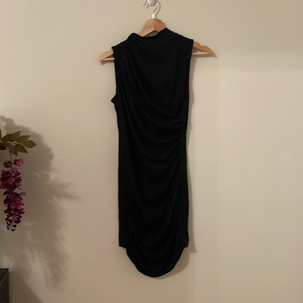 Black cocktail dress